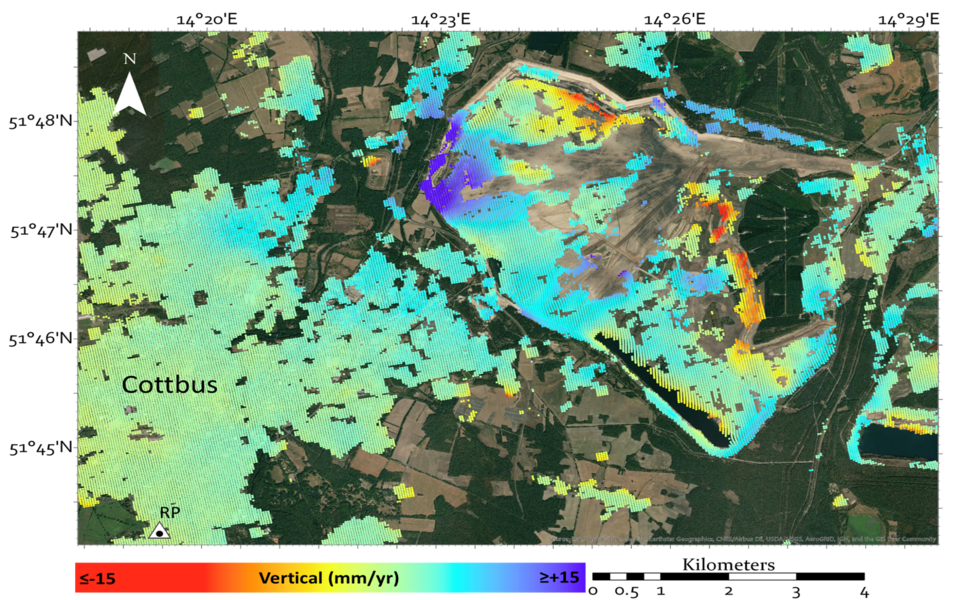 Detecting landscape changes with remote sensing support.