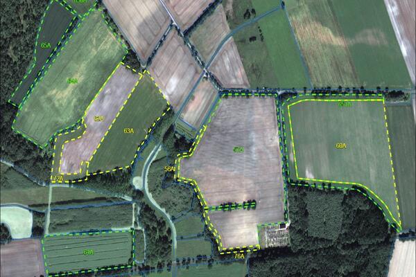 Stichprobenprüfungen der europäischen Direktzahlungen durch Fernerkundung.